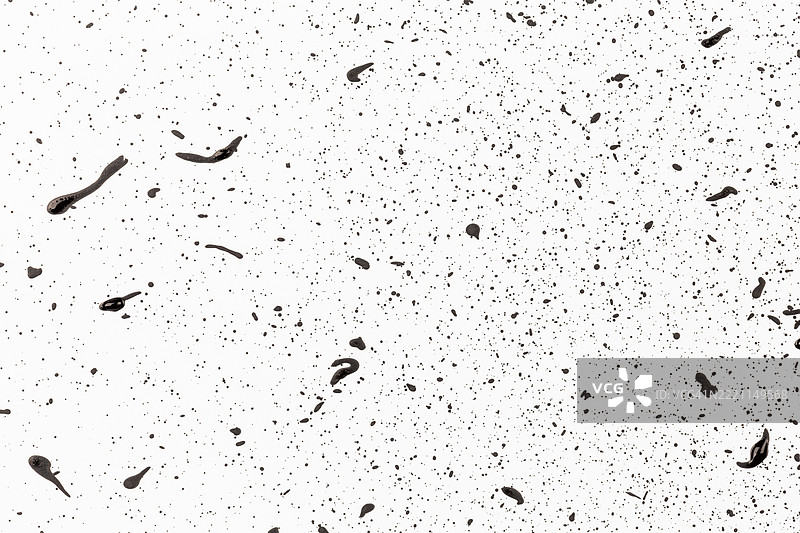 画布绘画墙面抽象纹理白纸黑色油漆飞溅背景图片素材