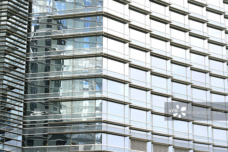 从低角度看建筑，拉斯维加斯，内华达州，美国图片素材