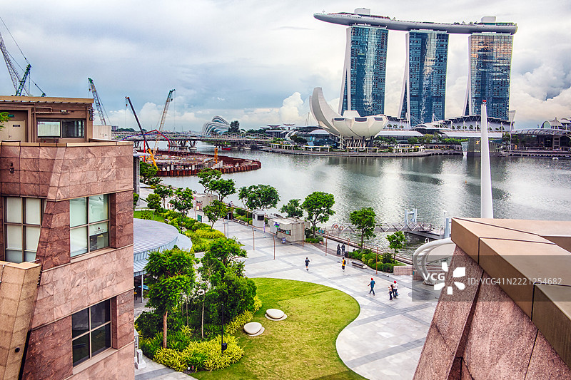 新加坡，滨海艺术中心图片素材