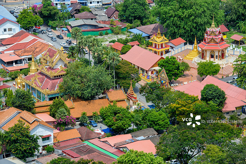 槟城缅甸寺图片素材