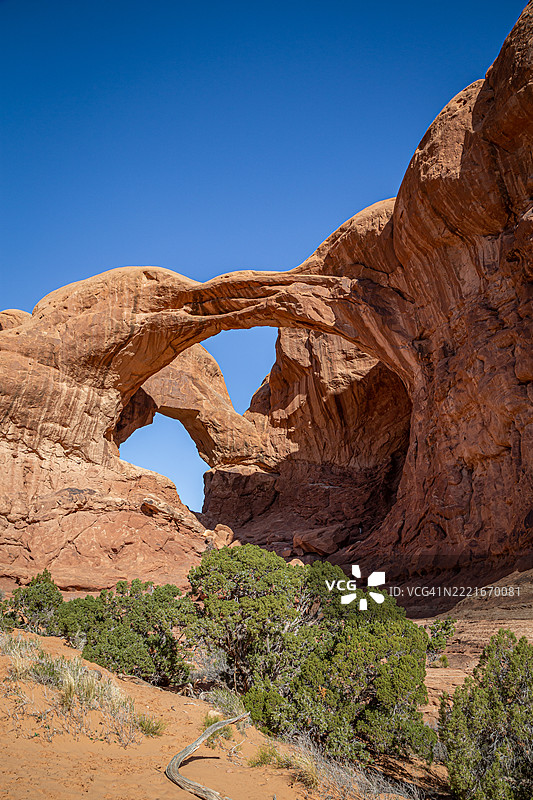 双拱门图片素材