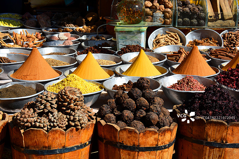 埃及的各种香料图片素材