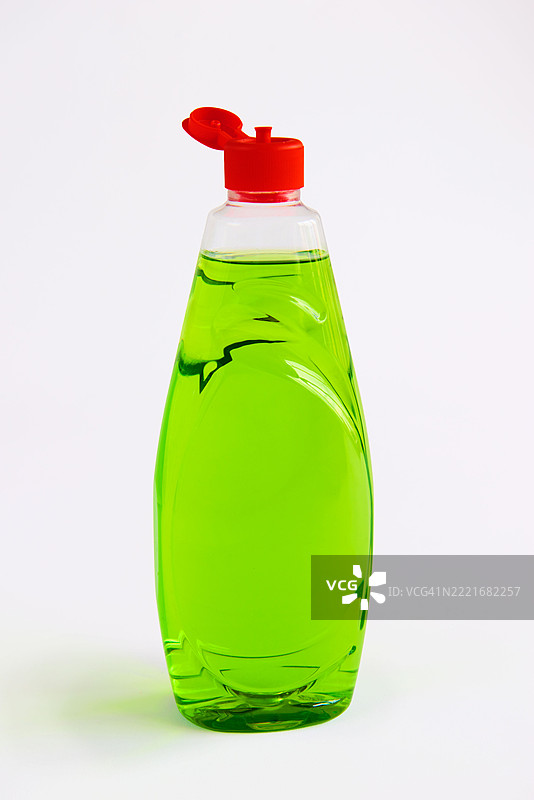 洗涤液与留白空间。图片素材