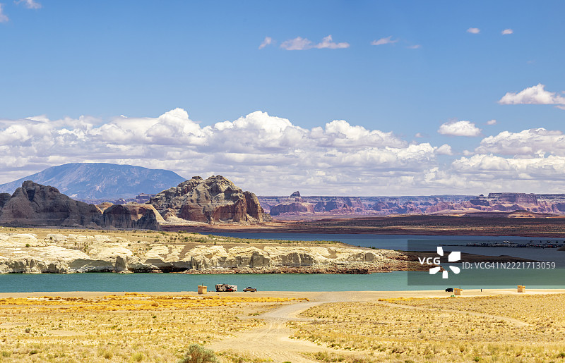 瓦韦普湾，鲍威尔湖，格伦峡谷娱乐区，佩奇图片素材