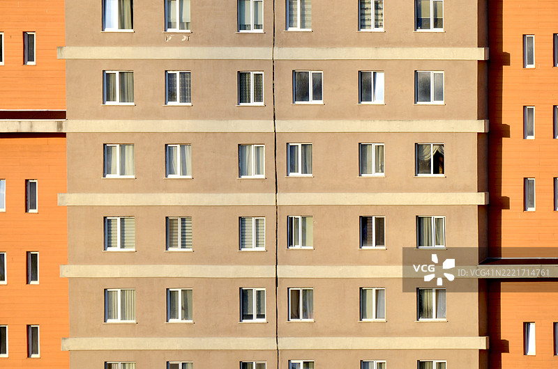 建筑的全景照片图片素材