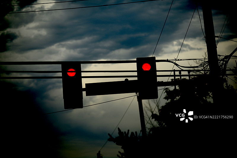 交通信号灯图片素材