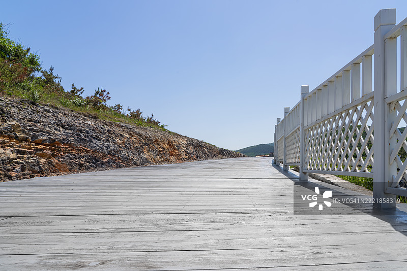 山间小径图片素材