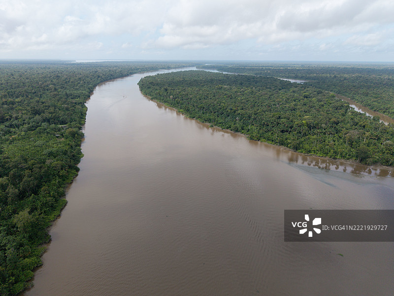 亚马逊河上的岛屿 - 巴西图片素材