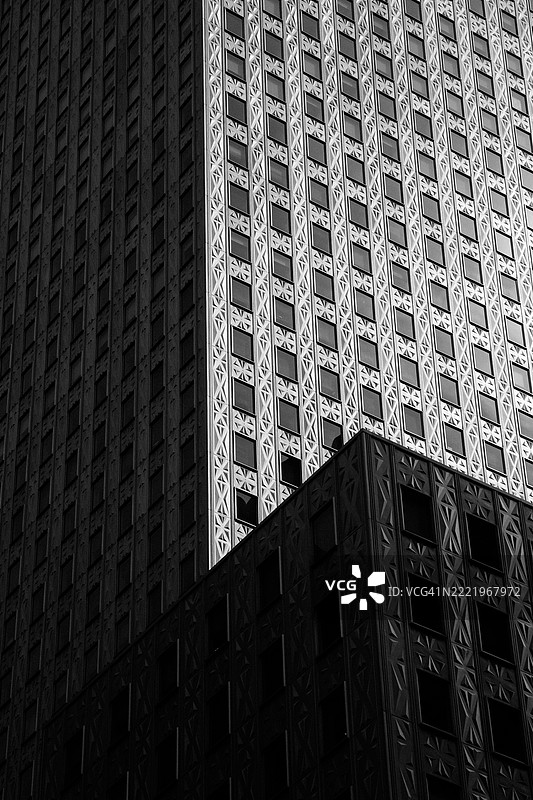 曼哈顿的摩天大楼图片素材