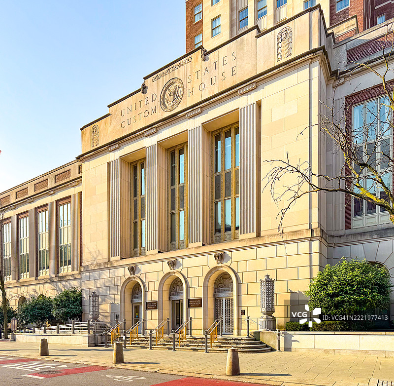 美国海关大楼，费城图片素材