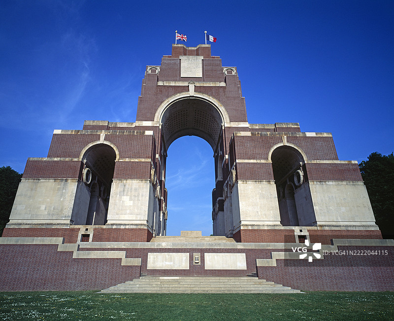 索姆失踪者纪念碑的外观图片素材