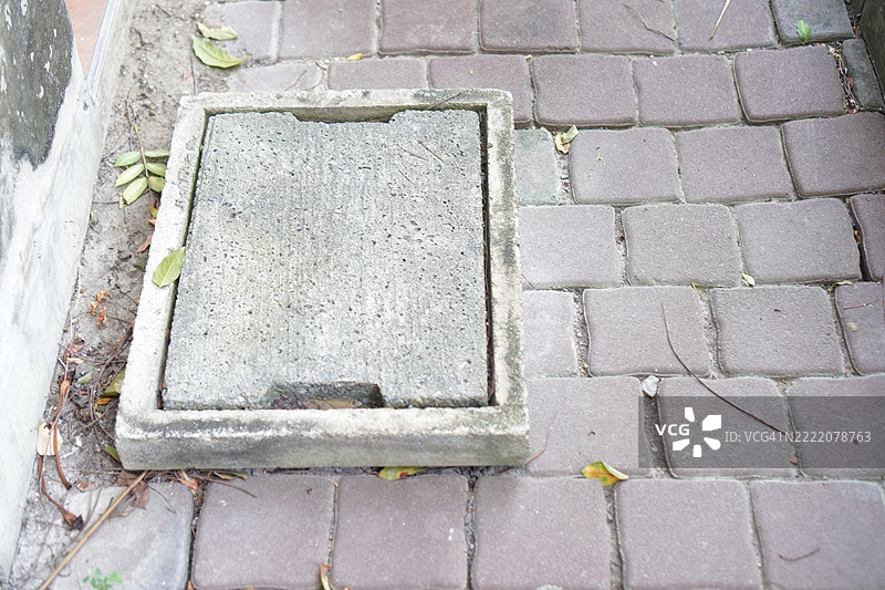 排水盖图片素材