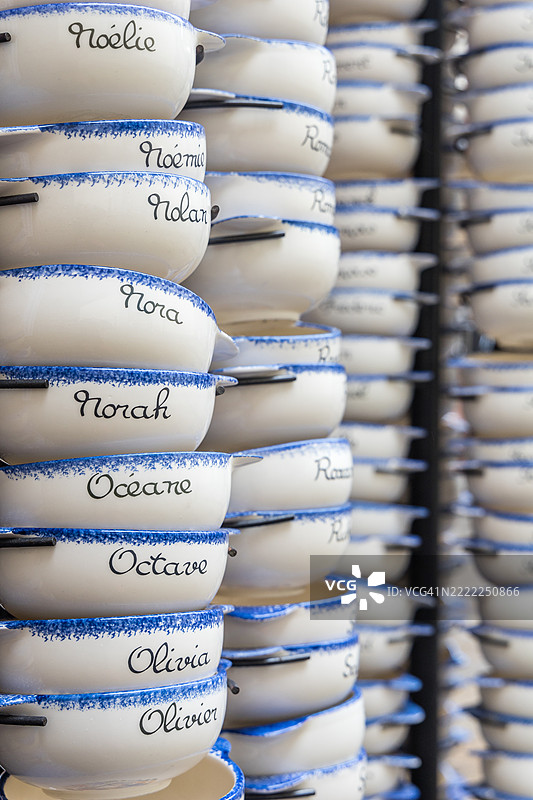 出售传统布列塔尼苹果酒碗图片素材