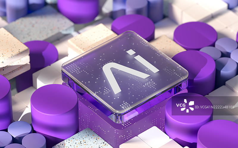 人工智能机器学习大型语言模型AI技术图片素材