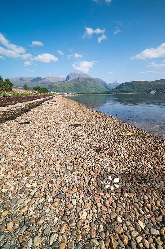 通往本尼维斯山-林赫湖。图片素材