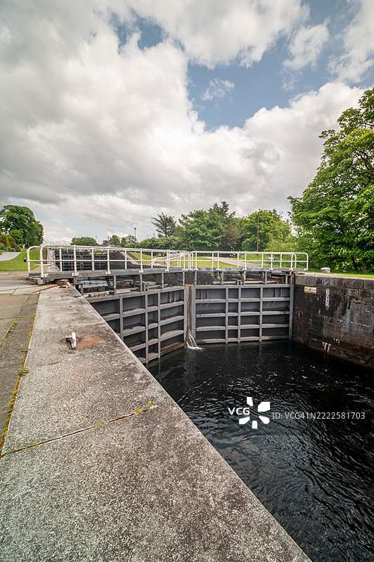 从海王星阶梯望向本尼维斯山。福特威廉图片素材