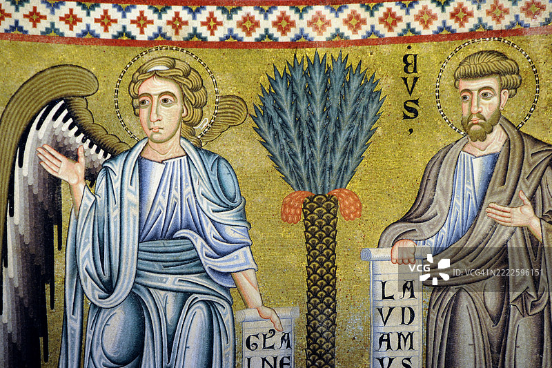 圣保罗大殿（城外的圣保罗） - 一位天使与圣雅各图片素材