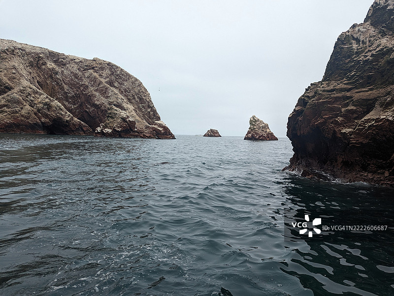 巴耶斯塔群岛，帕拉卡斯国家保护区，秘鲁图片素材