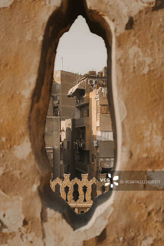 伊本·图伦清真寺，开罗，埃及最古老的存留清真寺图片素材