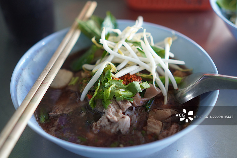 猪肉浓汤图片素材