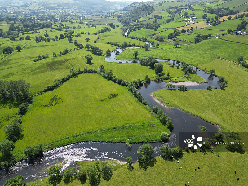兰德里洛附近的迪谷图片素材