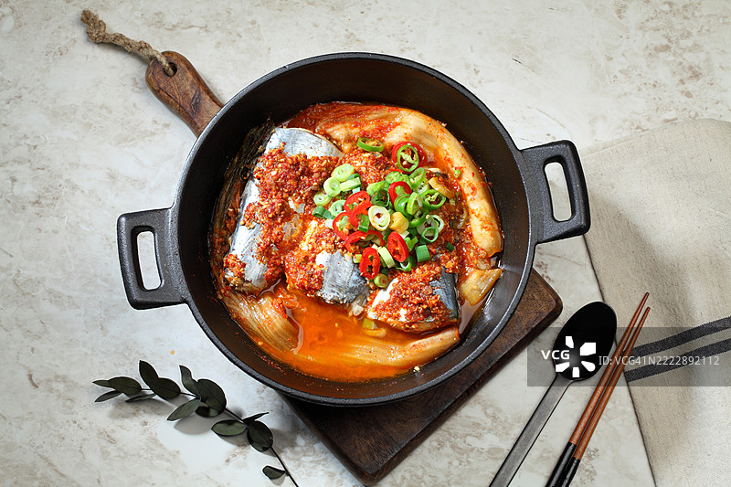 金枪鱼泡菜汤图片素材