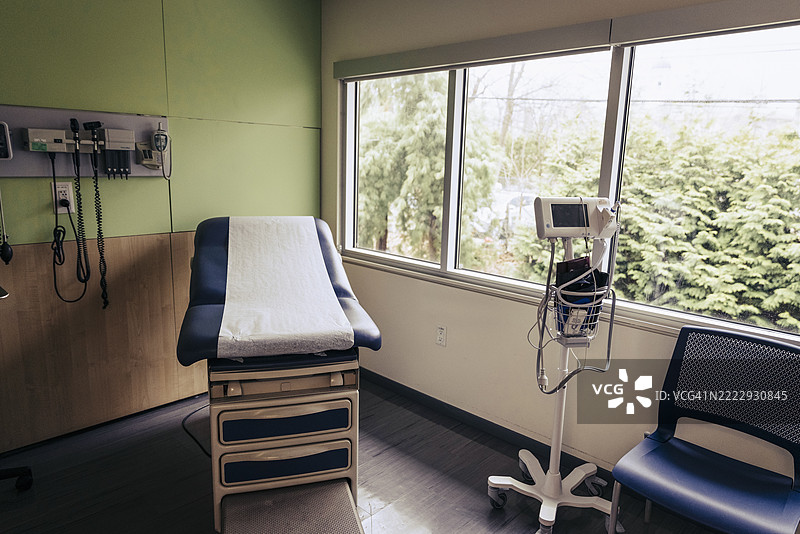 医生办公室的空检查室图片素材