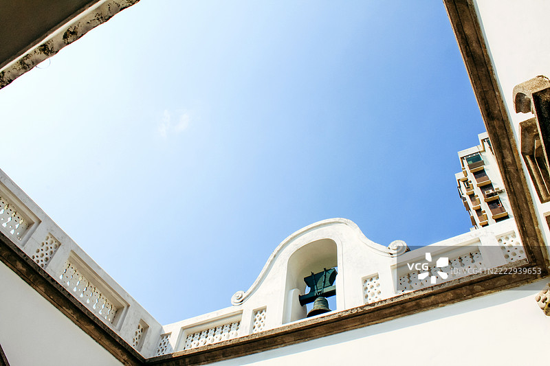 澳门议事亭前地的议事亭大楼图片素材