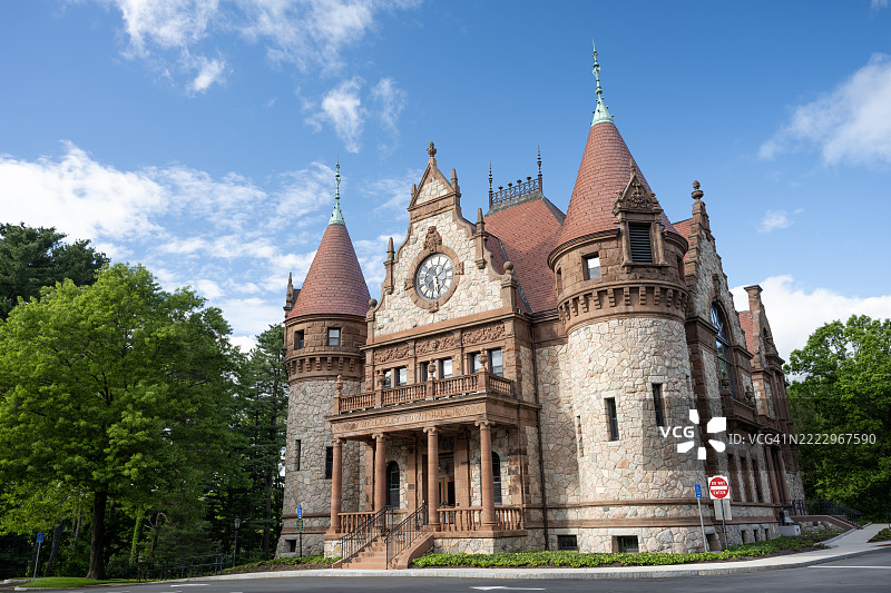 历史悠久的威尔斯利市政厅图片素材