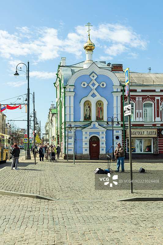 尤格斯基庭院的教堂图片素材