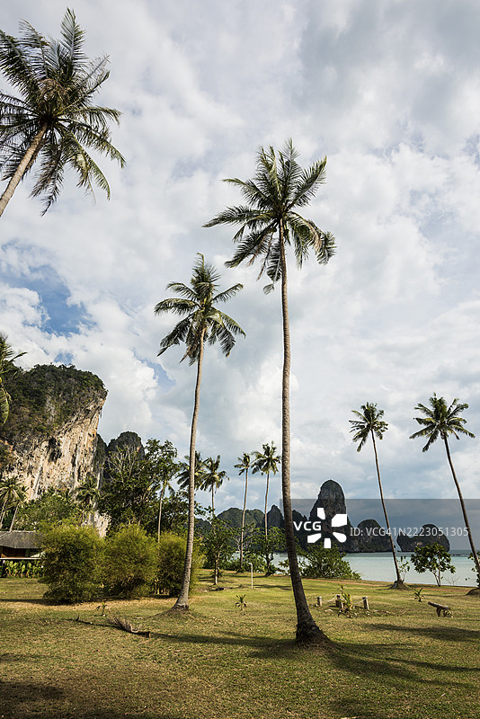 托萨伊海滩，托萨伊湾，奥南，甲米，泰国，亚洲图片素材