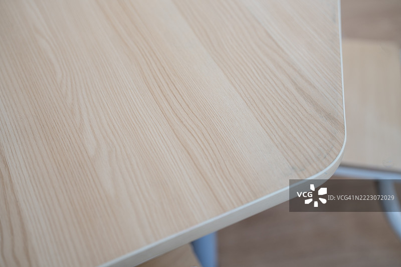 空桌子的特写镜头图片素材