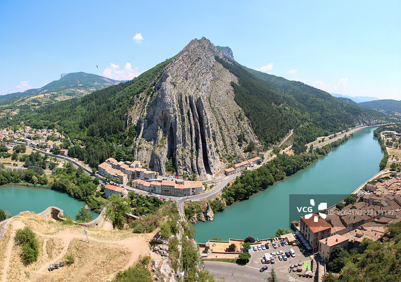 法国西特龙的巴姆岩图片素材