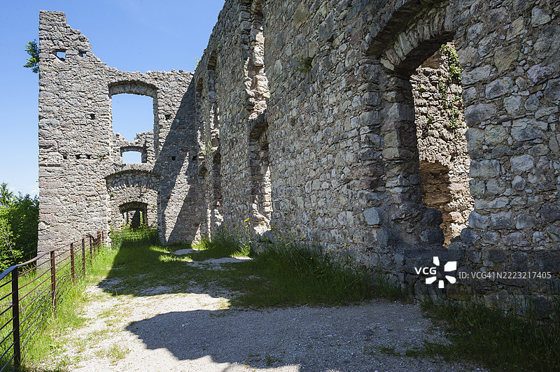 意大利贝尔福特城堡遗址图片素材