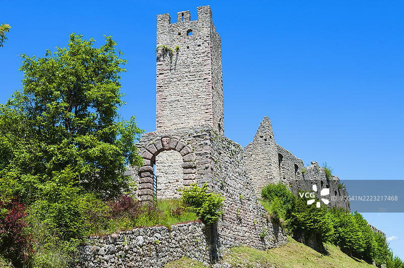 意大利贝尔福特城堡遗址图片素材