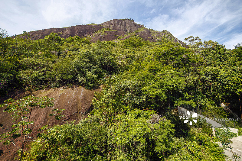 里约热内卢的科帕卡巴纳山图片素材