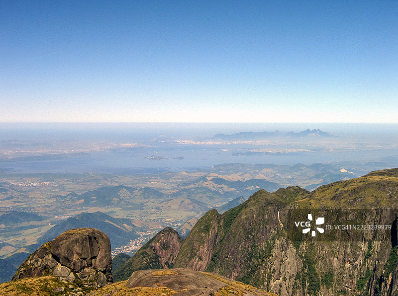 特雷索波利斯的佩德拉多西诺山景图片素材