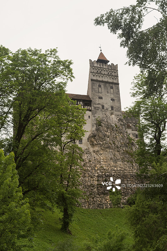 布兰城堡 - 罗马尼亚特兰西瓦尼亚图片素材