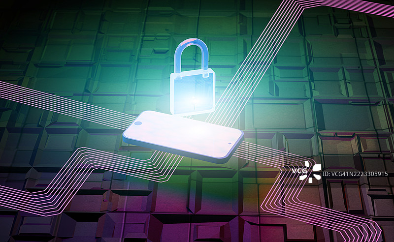 手机安全概念图片素材