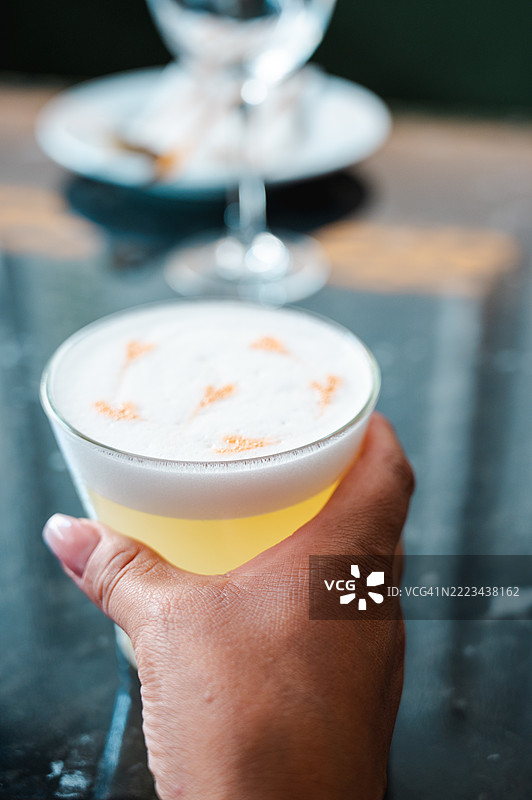 在葡萄牙的皮斯科酸酒图片素材