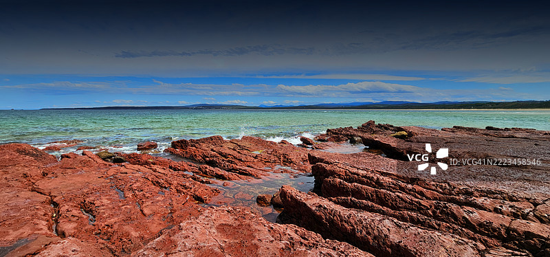 澳大利亚新南威尔士州东南海岸的梅林布拉海岸风光图片素材