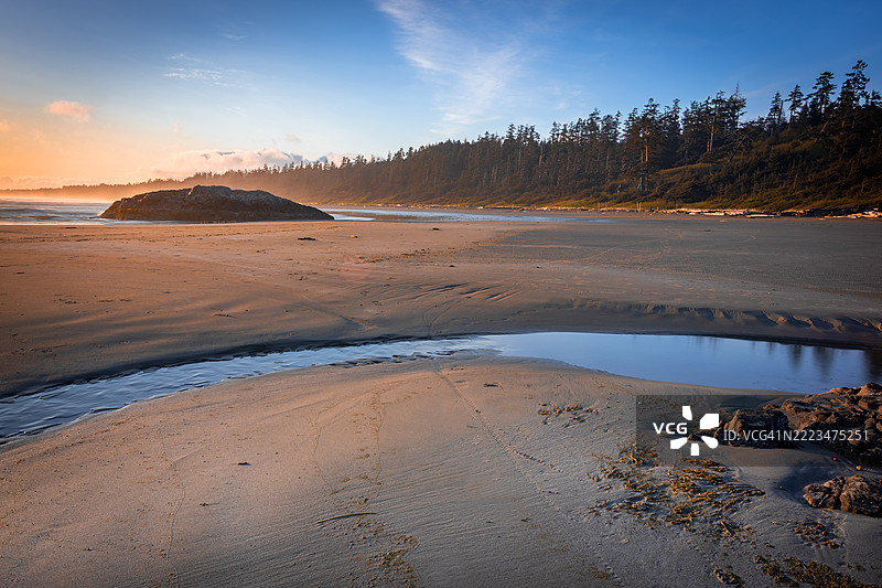 太平洋沿岸国家公园，加拿大不列颠哥伦比亚省图片素材