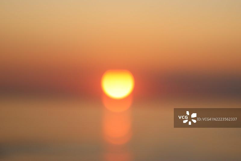 伊朗日落的美丽景色图片素材