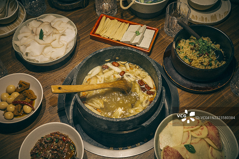 中国火锅传统美食图片素材