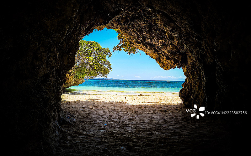 马来西亚，菲律宾西维萨亚斯，海洋与天空的美丽景色图片素材