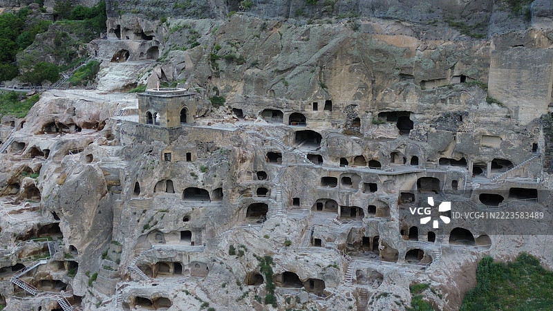 乔治亚州古老遗址的全景照片图片素材