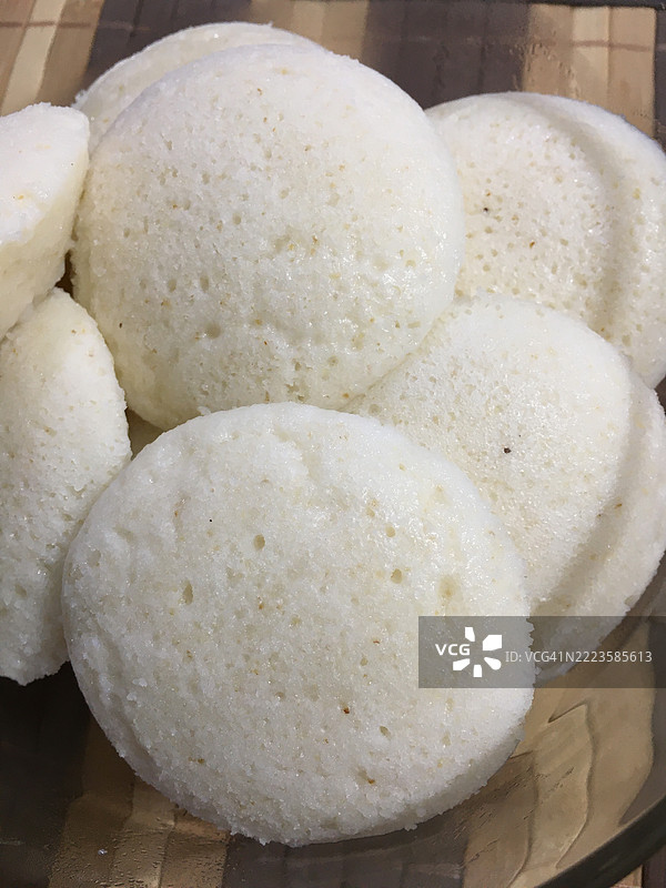 热气腾腾的印度米糕图片素材