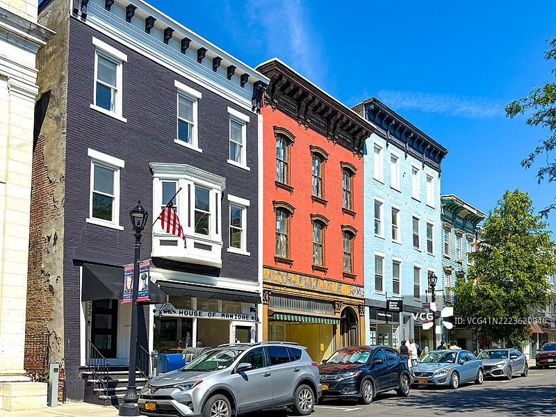 哈德逊的建筑外观图片素材