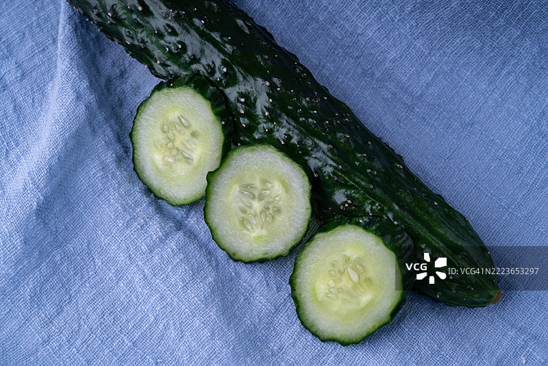 温室黄瓜图片素材