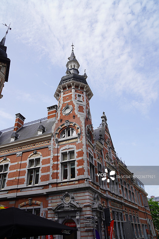 比利时鲁汶的旧邮局，Oude Postgebouw图片素材